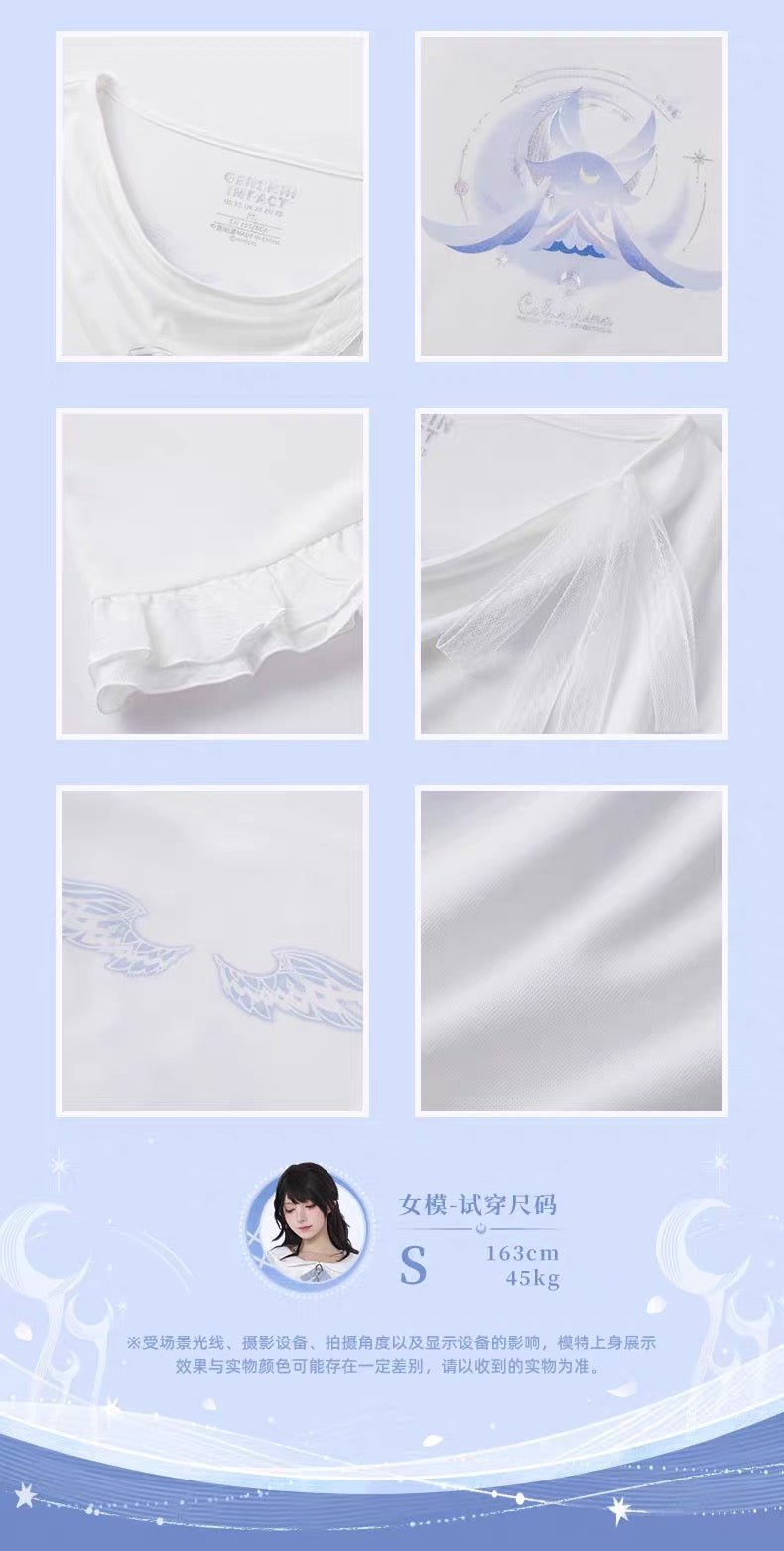 PREORDER - 50% NON REFUNDABLE DEPOSIT - Genshin Impact Columbina Fashion series Ladies Top - January 2027