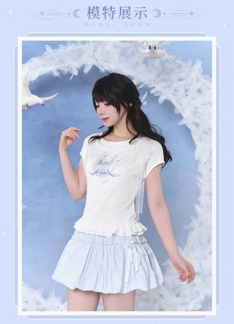 PREORDER - 50% NON REFUNDABLE DEPOSIT - Genshin Impact Columbina Fashion series Ladies Top - January 2027