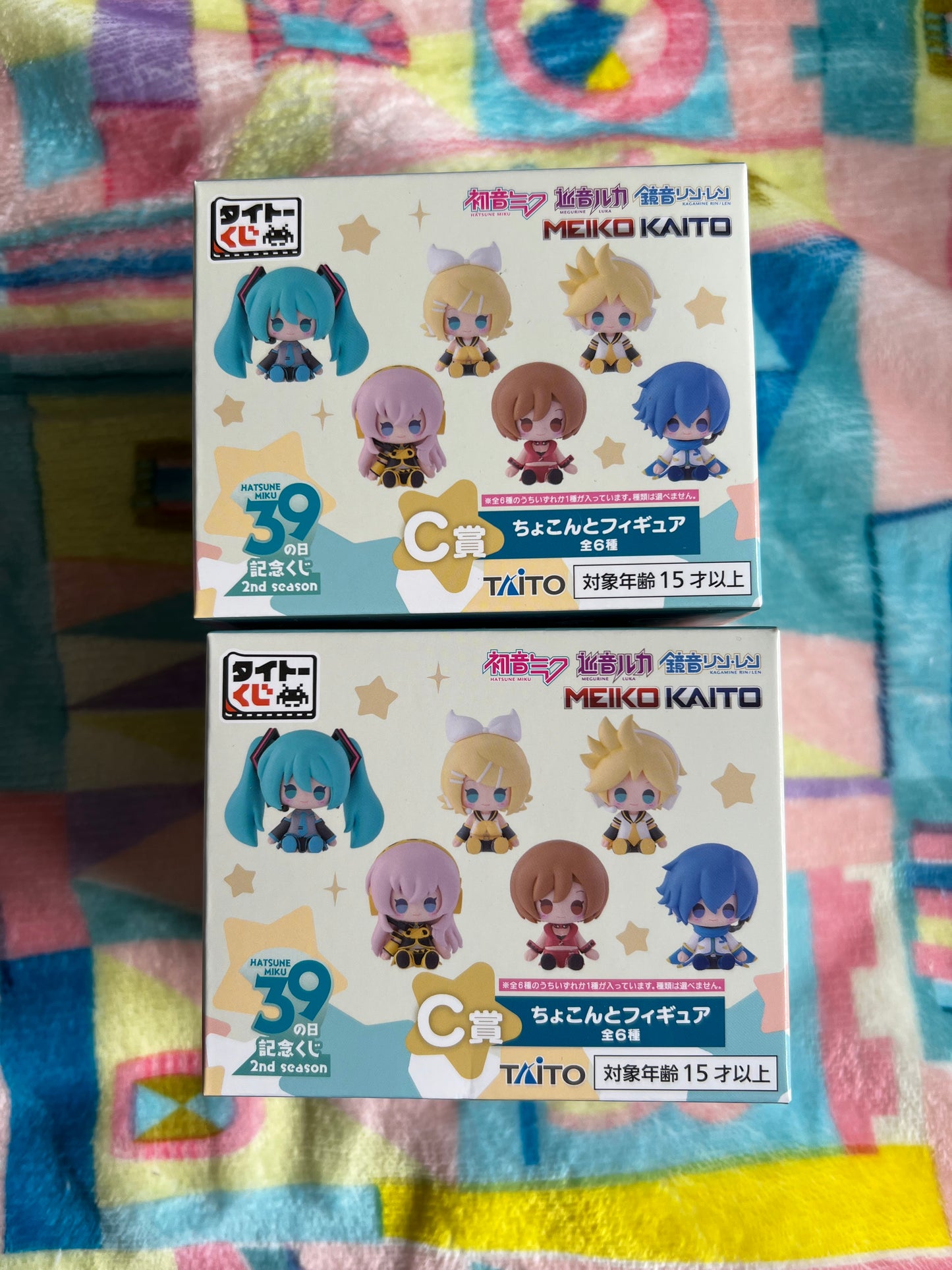 SALE - Taito Kuji – Hatsune Miku 39 (Miku) Day Commemorative Kuji 2nd season - Chibi Figures Blind boxes