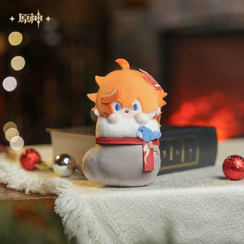 PREORDER - Genshin Impact Warm Winter Gathering Series plush keychains - March 2025