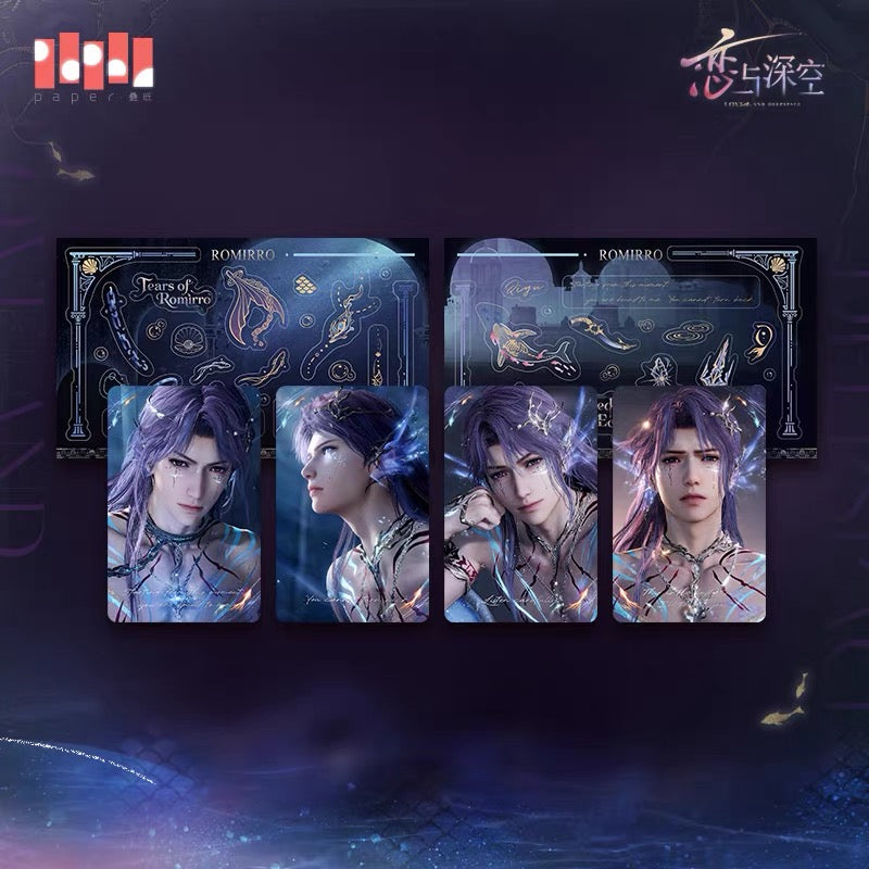 PREORDER - Love and Deepspace Love and Deepspace Solar-Slot Memory 2.0 series - Rafayel: Lemuria Sea God Series - January 2027