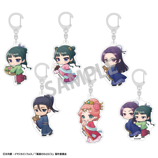 The Apothecary Diaries Trading Acrylic Keychain Mottekuteku Blind Packs