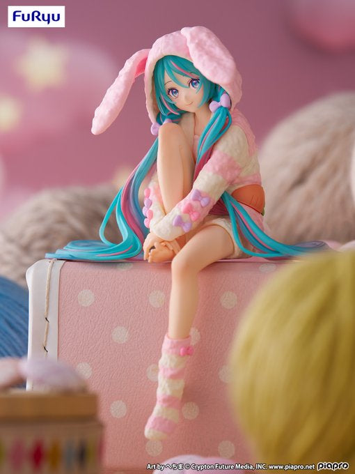 PREORDER - 50% NON REFUNDABLE deposit for Hatsune Miku - Noodle Stopper Figure - Usamimi Pajama PJ -  arrival December 2024