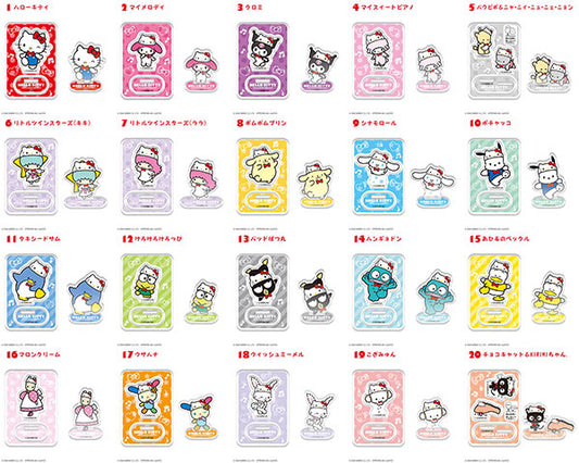 Sanrio Hello Kitty 50th Anniversary Blind Packet Acrylic Stands