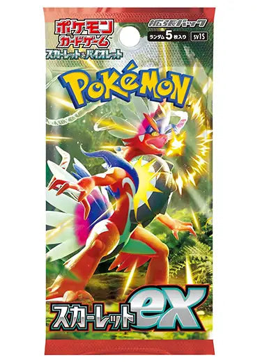 SALE - Pokemon Scarlet sv15 Japanese Booster card Pack