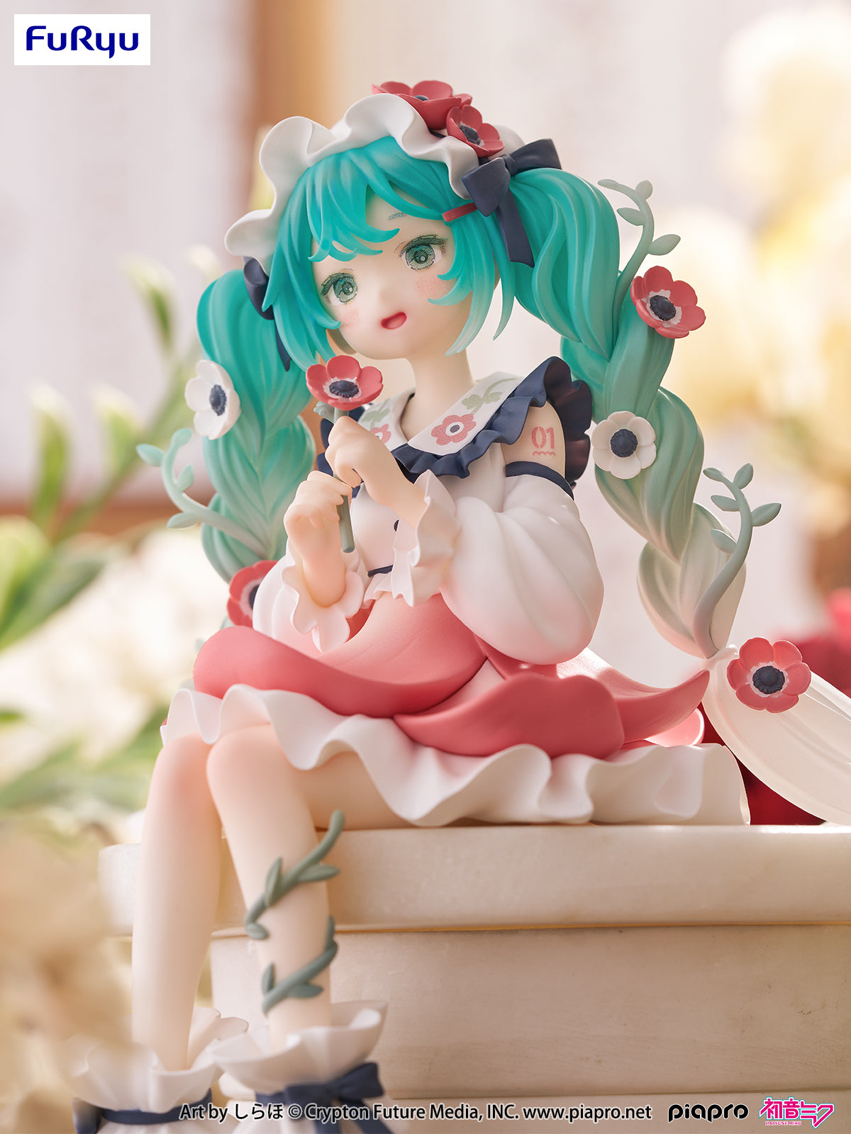 PREORDER - 50% NON REFUNDABLE deposit for Vocaloid - Hatsune Miku - Flower Fairy - Noodle Stopper Figure - Anemone  -  arrival July 2025