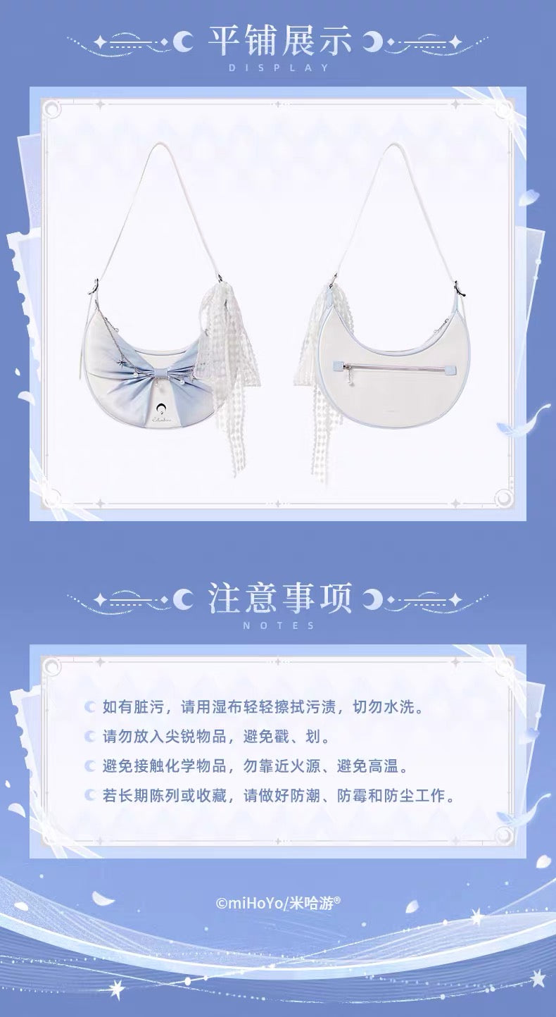 PREORDER - 50% NON REFUNDABLE DEPOSIT - Genshin Impact Columbina Fashion series Bag - February 2027