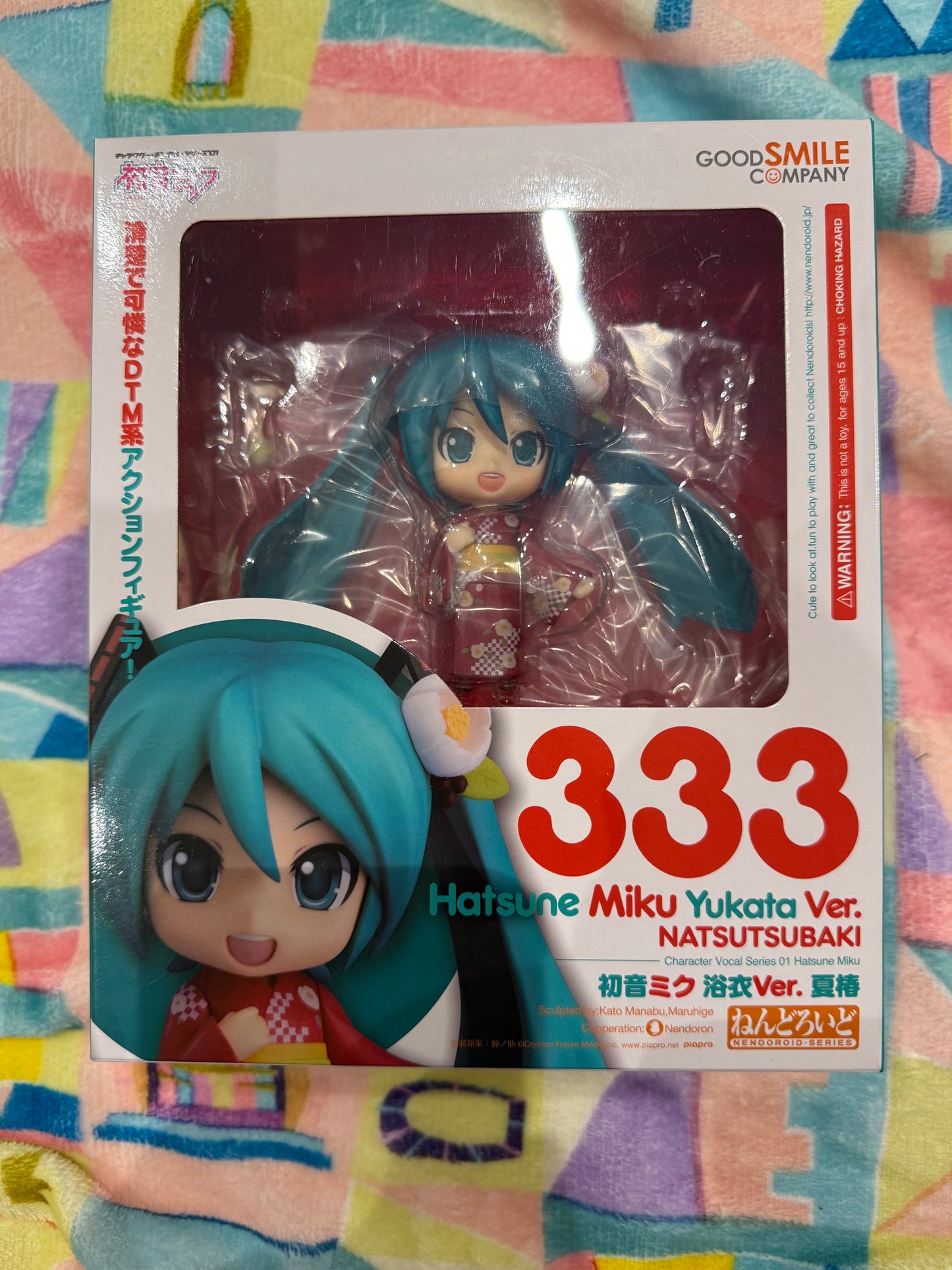 Nendoroid 333 Hatsune Miku: Yukata Ver. Natsutsubaki - Character Vocal Series 01: Hatsune Miku - GSC Exclusive