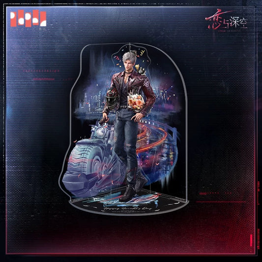 PREORDER - Love and Deepspace Sylus Birthday 2026 Merchandise - including badges, acrylic stand and more