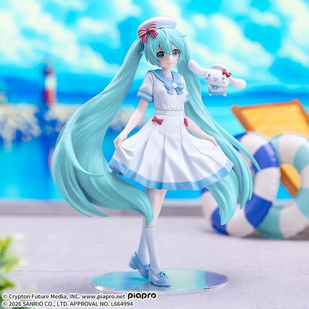 PREORDER - 50% NON REFUNDABLE deposit for Hatsune Miku x Cinnamoroll - XStellar - Summer ver. - August 2026
