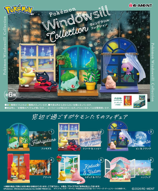 PREORDER - Pokemon Windowsill Rement Figures - November 2026