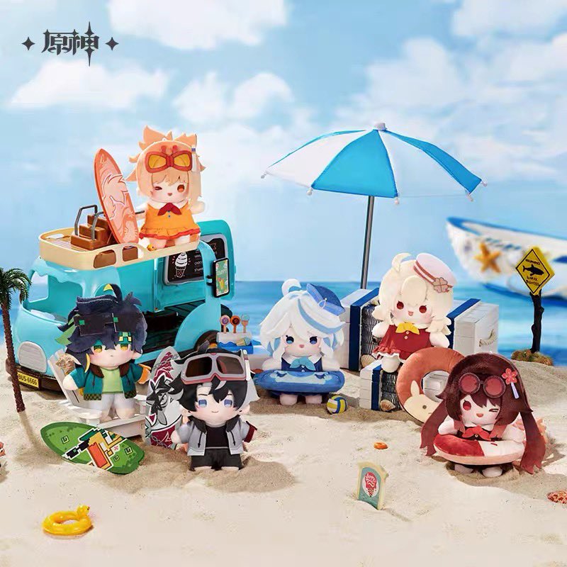 PREORDER - Genshin Impact miHoYo Genshin Impact Midsummer Party Series Plush mascots - September 2026