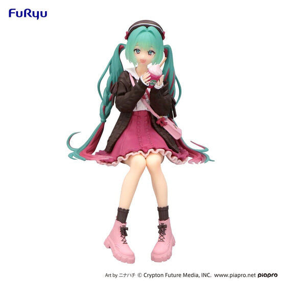 50% NON REFUNDABLE deposit for Hatsune Miku - Noodle Stopper Figure - Autumn Date, Pink ver  arrival October 2024