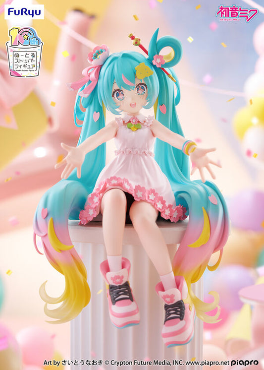 PREORDER - 50% NON REFUNDABLE deposit for Hatsune Miku Figure - 10th anniversary Miku Noodle Topper Figure - May 2026