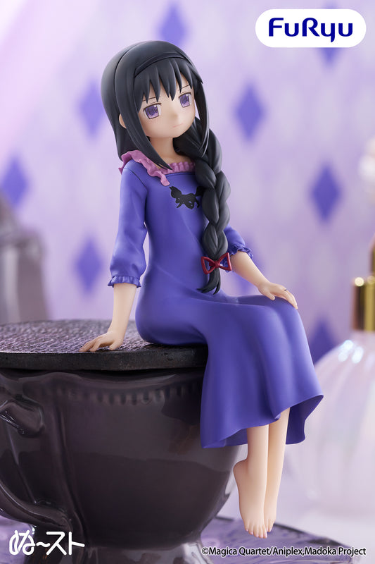 PREORDER - 50% NON REFUNDABLE deposit for Madoka☆Magica - Homura - Noodle Stopper Figure - Nightwear - September 2026