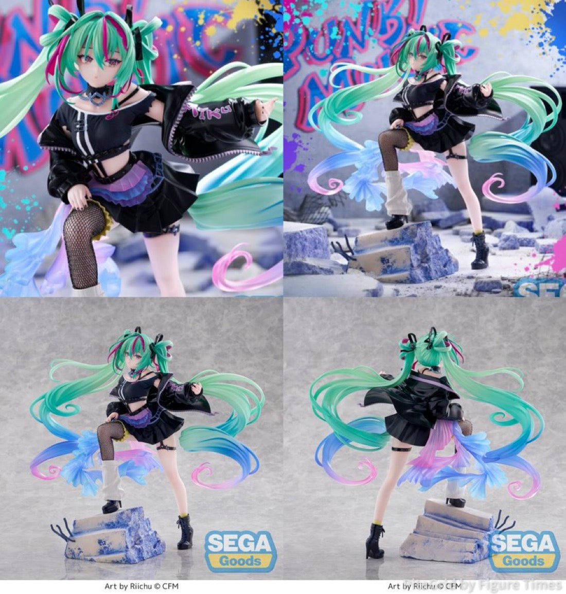 PREORDER - 50% NON REFUNDABLE deposit for Hatsune Miku - Figurizm Alpha - Punk! - June 2026