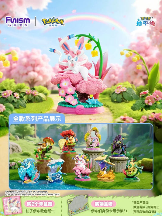 PREORDER- Pokemon Eevee evolution Mushroom Family figures from Funism - March 2025
