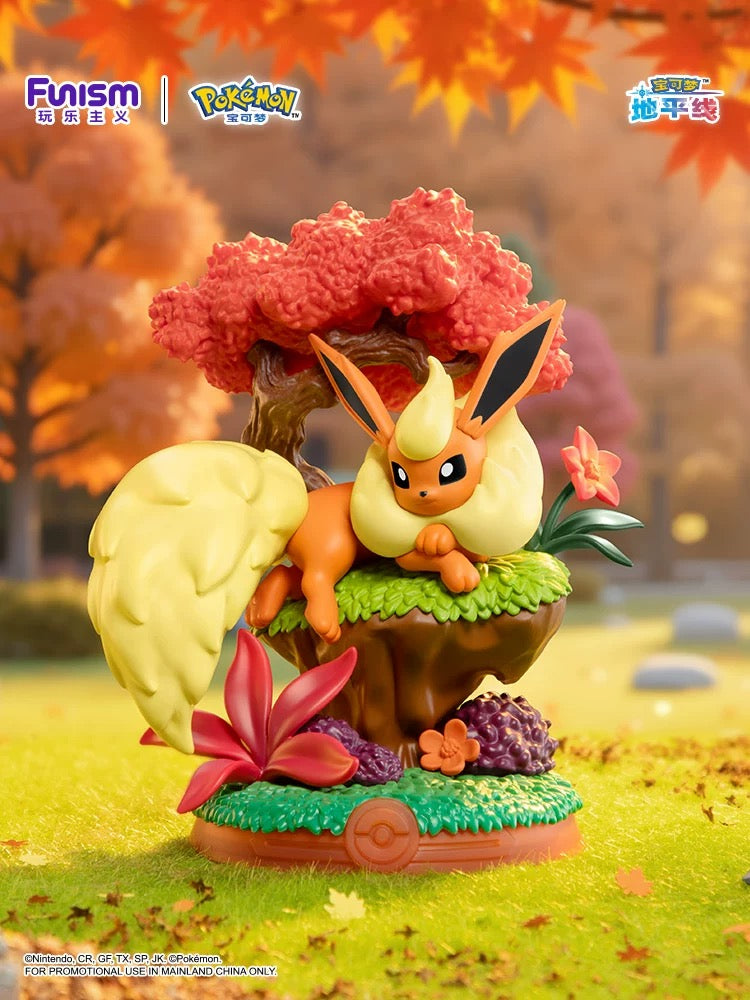 PREORDER- Pokemon Eevee evolution Mushroom Family figures from Funism - March 2025