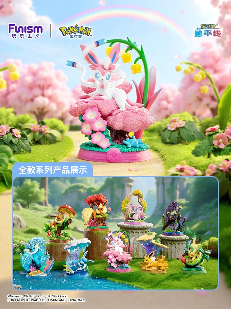 PREORDER- Pokemon Eevee evolution Mushroom Family figures from Funism - March 2025