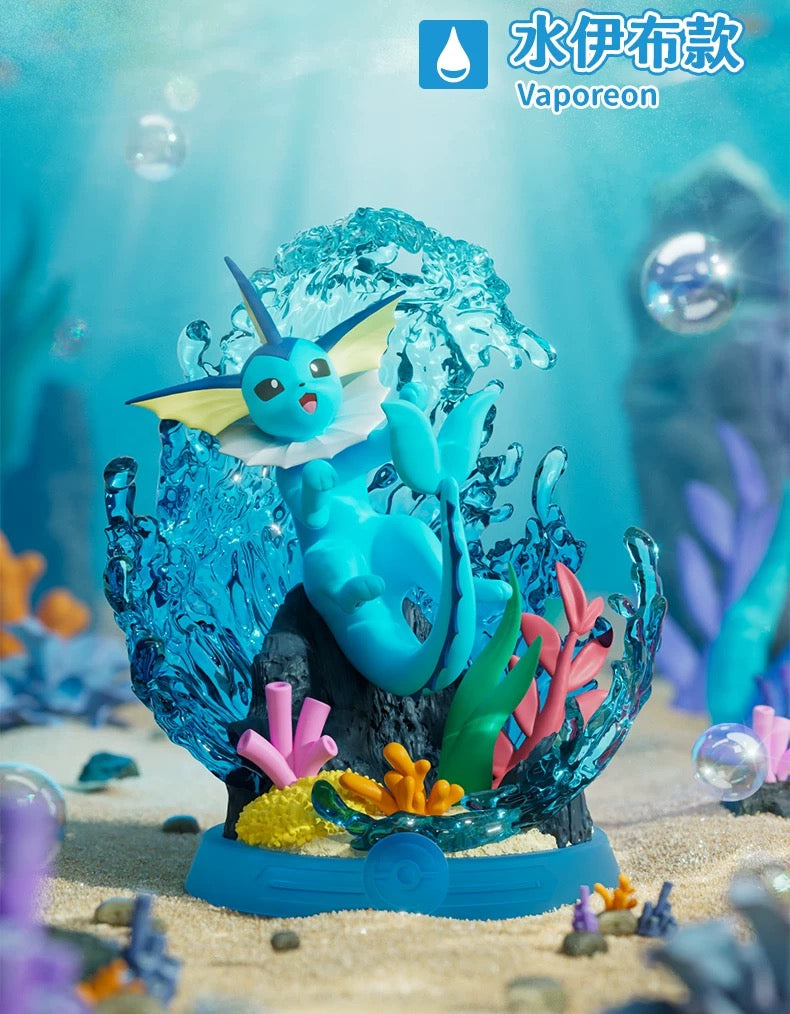 PREORDER- Pokemon Eevee evolution Mushroom Family figures from Funism - March 2025