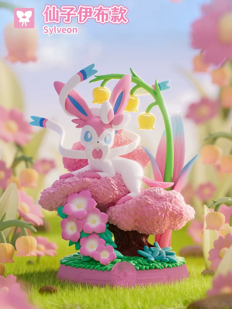 PREORDER- Pokemon Eevee evolution Mushroom Family figures from Funism - March 2025