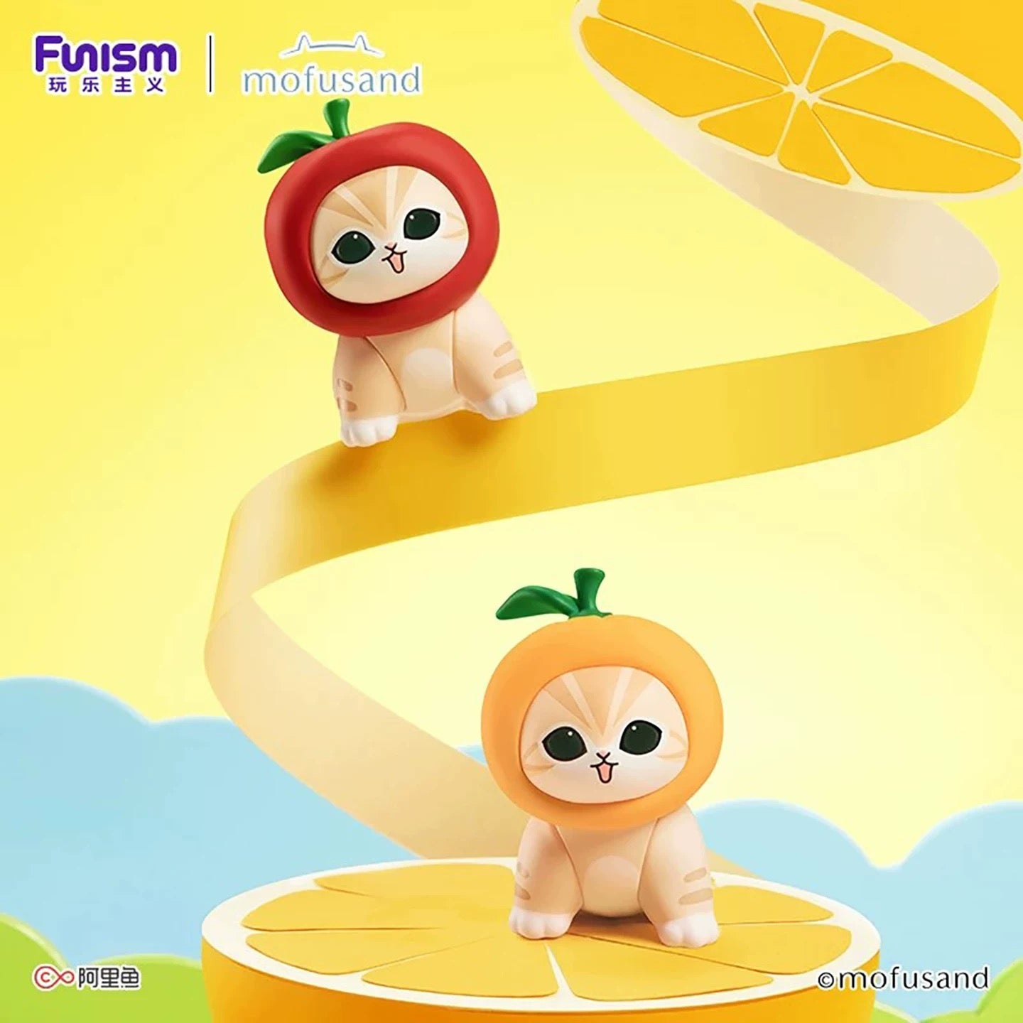 PREORDER - Mofusand Case with Figures - Blind - July 2026