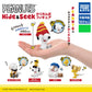 Takara Tomy Peanuts Hide & Seek  gatcha figure blind pulls