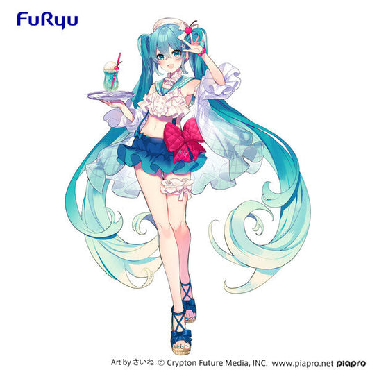 PREORDER - Vocaloid - Hatsune Miku - Exceed Creative Figure - Sweet Sweets - Cream Soda from Furyu  Arrival late October
