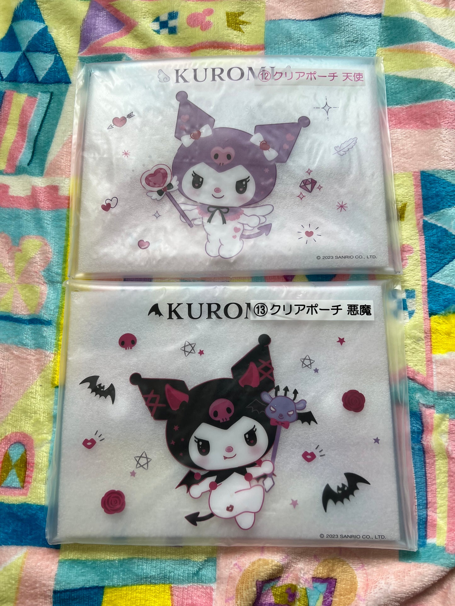 Kuromi Vinyl pouches