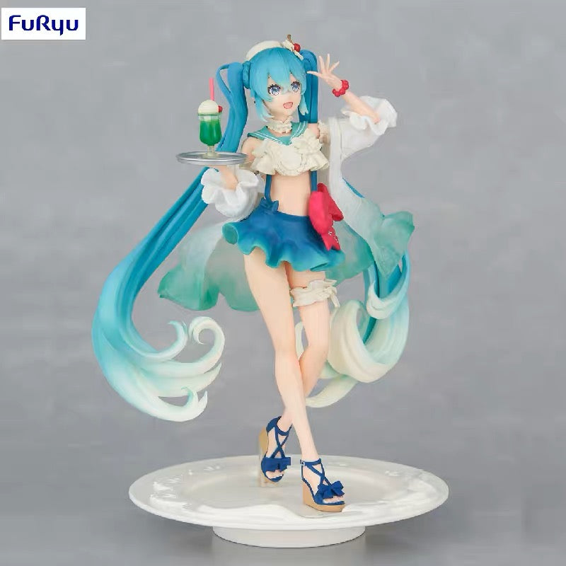 PREORDER - Vocaloid - Hatsune Miku - Exceed Creative Figure - Sweet Sweets - Cream Soda from Furyu  Arrival late October