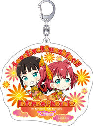 SALE - Love Live! Sunshine - Large Deka Acrylic Keychains